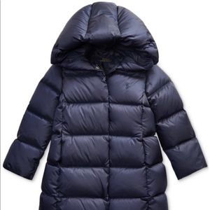 Ralph Lauren puffer coat for girls age 6. Used like new. Very good condition